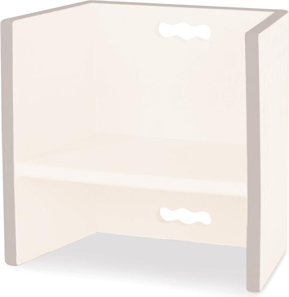 Actual product image B.toys B. Chair Stair - Multifunctional stool ivory