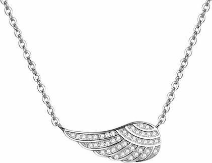 Produktbild Beneto Silver necklace with wing AGS298 / 47 (L)