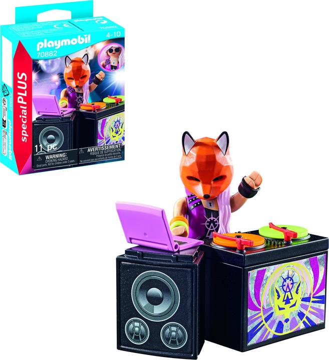Produktbild Playmobil DJ mit Mischpult (70882, Playmobil Special Plus)