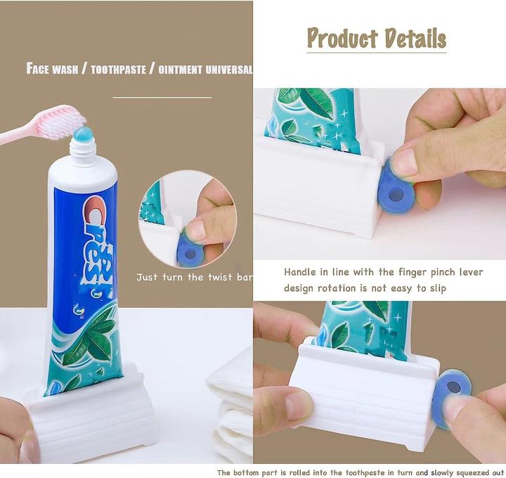 Produktbild ASMI Praktischer Zahnpastaspender Blau