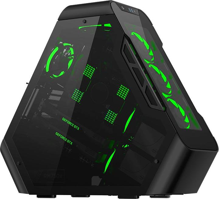 Actual product image Jonsbo TR03-G Showcase (ATX, mATX, Mini-ITX)