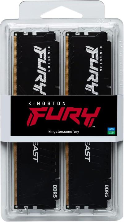 Produktbild Kingston 32GB DDR5 6400MT/S CL32 DIMM (2 x 16GB, 6400 MHz, DDR5-RAM, DIMM)