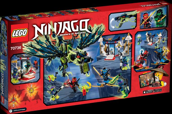 Actual product image LEGO Ninjago Attack of the Morro Dragon (70736, LEGO Ninjago)