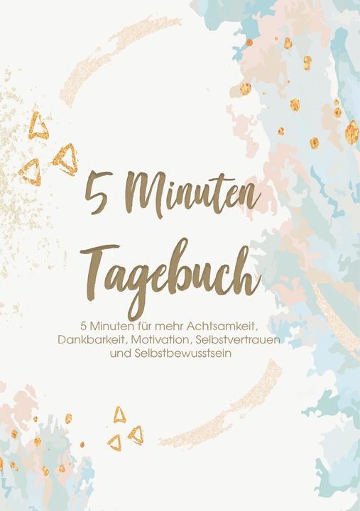 Das 5 Minuten Tagebuch (Harter Einband)