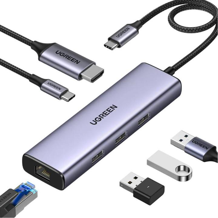 Immagine prodotto Ugreen CM512 (USB-C, 6 Porti)
