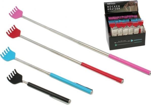Image du produit OSMA Gratte-dos 14cm extensible 36cm, 4couleurs assorties
