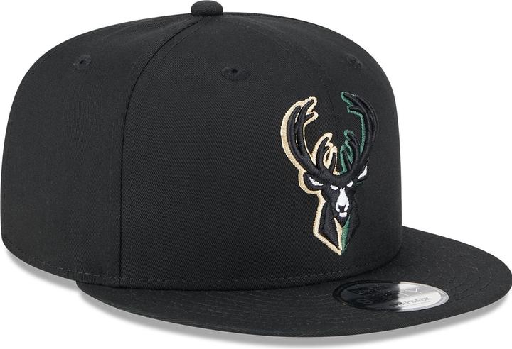 Produktbild New Era 9Fifty Snapback Cap - SPLIT LOGO Milwaukee Bucks - S (S/M)