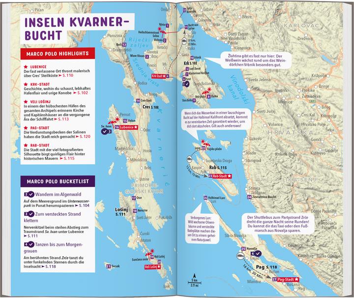 Valeurs nutritives et ingrédients Reiseführer Kroatische Küste Istrien, Kvarner (Allemand, Veronica Wengert, Daniela Schetar, 2025)