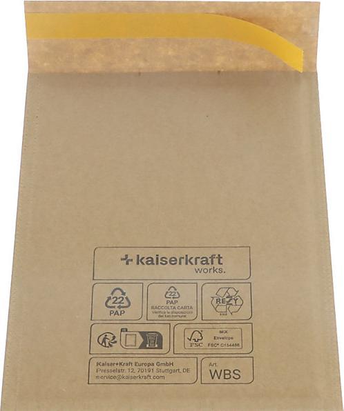Produktbild kaiserkraft Versandtasche Wavebag™ Strong terra (75 x)