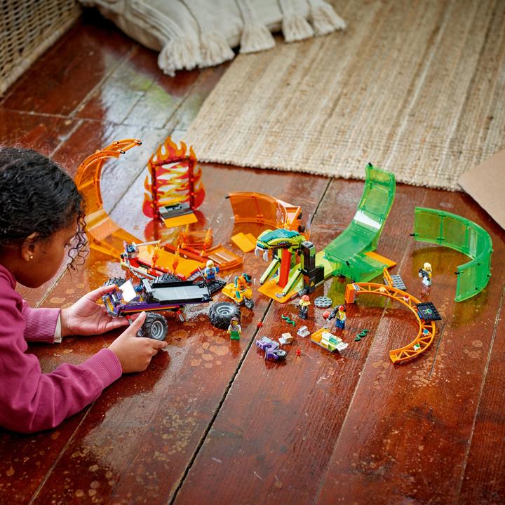Produktbild LEGO Stuntshow-Doppellooping (60339, LEGO City)