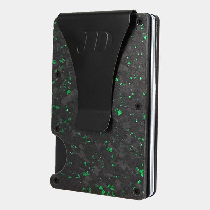 Immagine prodotto James Dixon Carbonio forgiato - Nero opaco verde - Fermasoldi