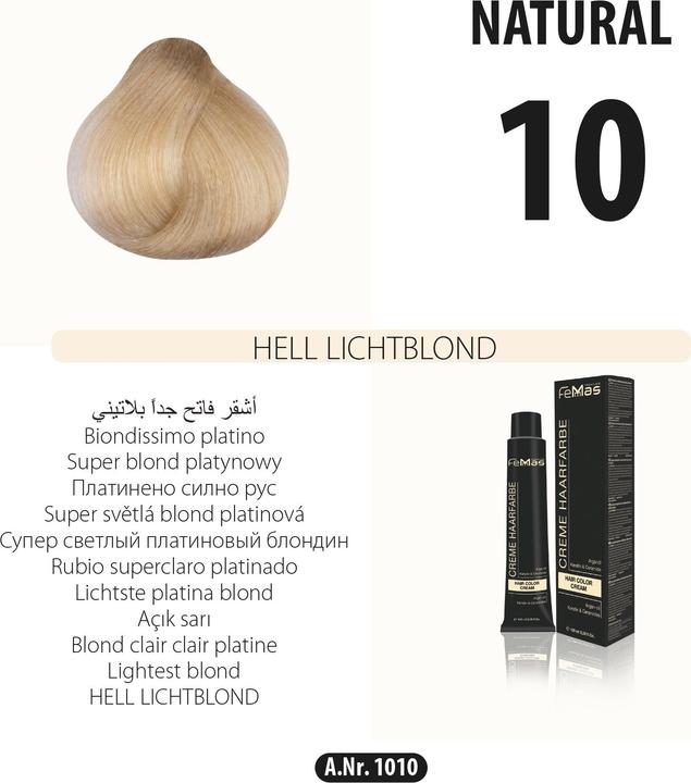 Produktbild FemMas (5) Haarfarbe Hellbraun 100ml (Hellbraun)