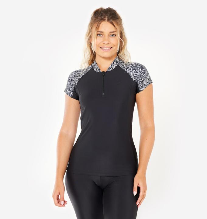 Produktbild Nabaiji Women’s aquagym and aquafitness short-sleeved top -- Rachel black (XL)