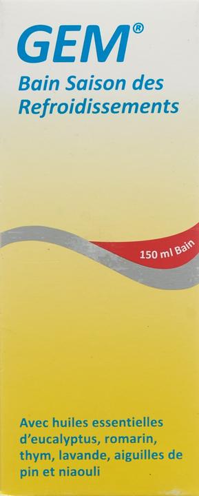 Actual product image GEM Bad Erkältungszeit (150 ml, Bath oil)