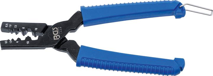 Actual product image BGS Cable Lug Crimping Tool for Cable End Sleeves up to 16.0 mm² (190 mm)