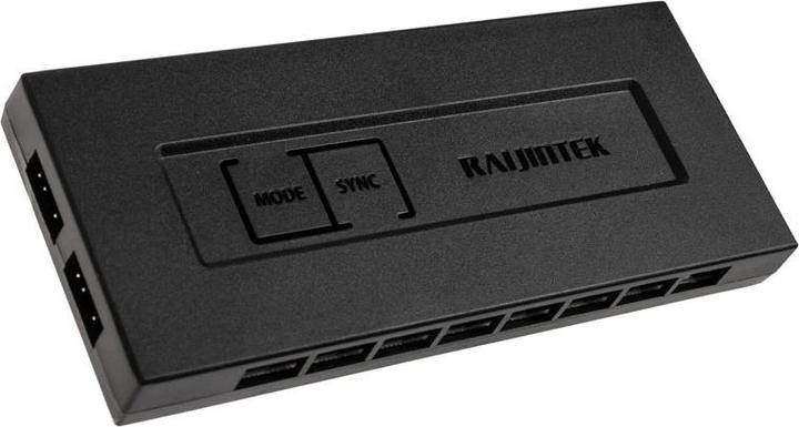 Produktbild Raijintek PWM Controller RJK 5V DRGB-PWM Control hub (8 Lüfter)