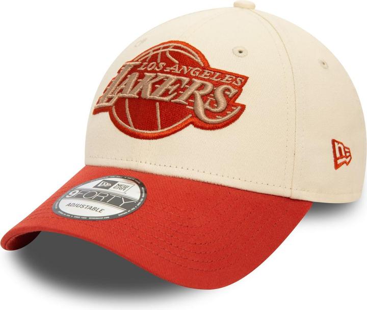 Immagine prodotto New Era Cappello da baseball Colour Block 9FORTY LA - rosso e bianco panna