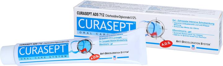 Image du produit Curasept Dentifrice ADS 712 0,12 %. (75 ml)