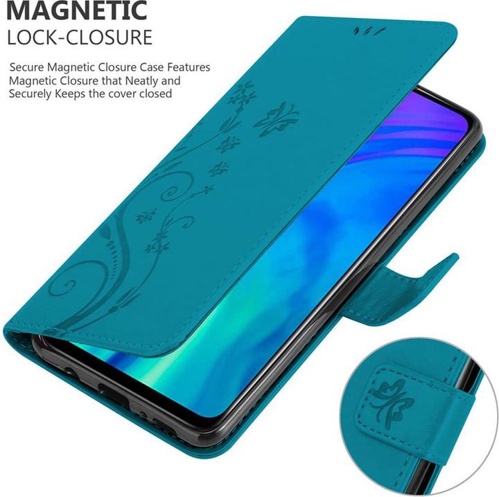 Actual product image Cadorabo Flower Book Cover (Honor 20 Lite)