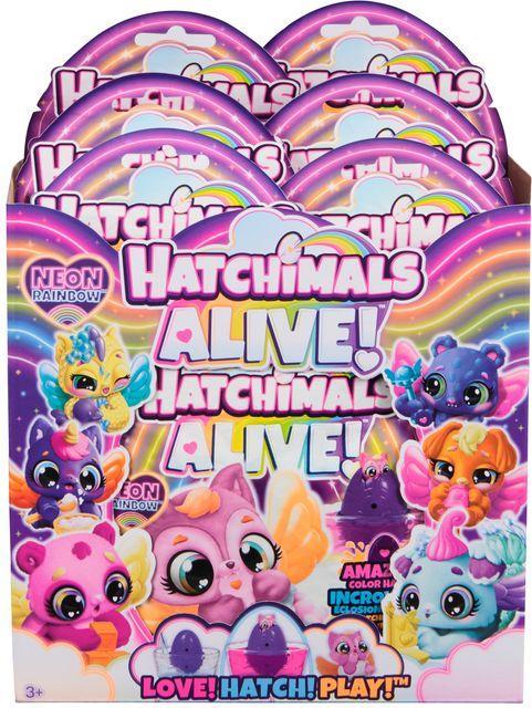 Produktbild Hatchimals Alive Neon Rainbow