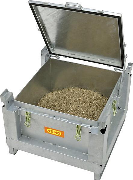 Produktbild Cemo Akku-Stahl-Sammel- und Transportbehälter
