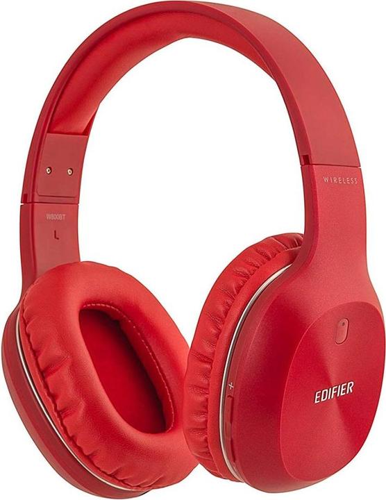 Edifier Casque sans fil W800BT Plus, aptX (rouge) (ANC, 55 h, Sans fil)