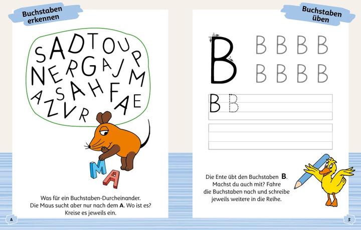 Produktbild Buchstaben üben mit der Maus (Deutsch, pen2nature, 2023)