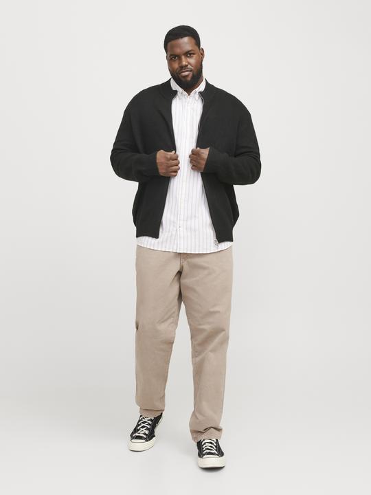 Produktbild Jack & Jones Plus Strickjacke Strickjacke (5XL)