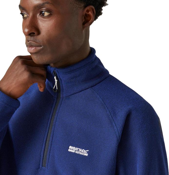 Actual product image Regatta Great Outdoors Mens Kenger Half Zip Honeycomb Fleece (3XL)