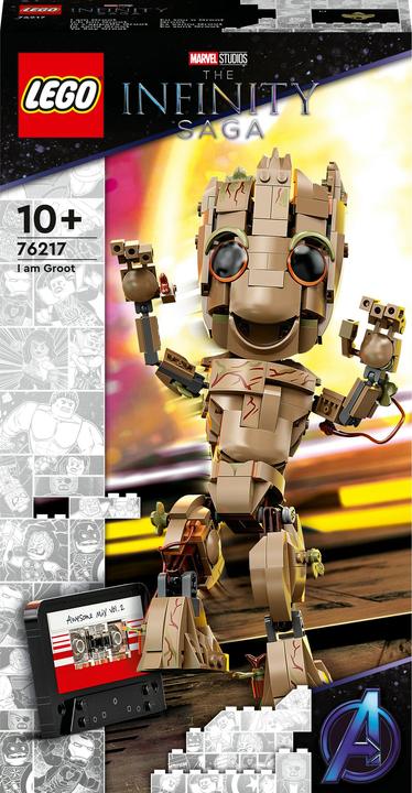 Actual product image LEGO I am Groot (76217, LEGO Marvel)