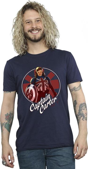 Immagine prodotto What If Captain Carter Maglietta Uomo (3XL)