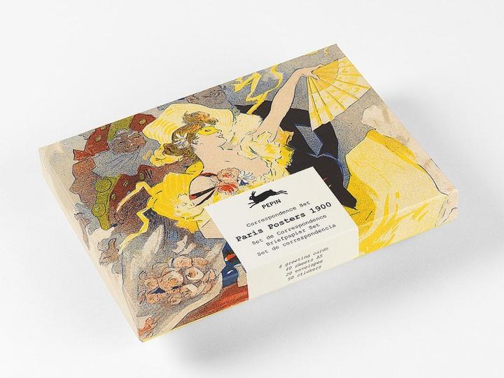 Produktbild Correspondence Set PARIS POSTERS 1900 (Geschenkbox, 1 x)