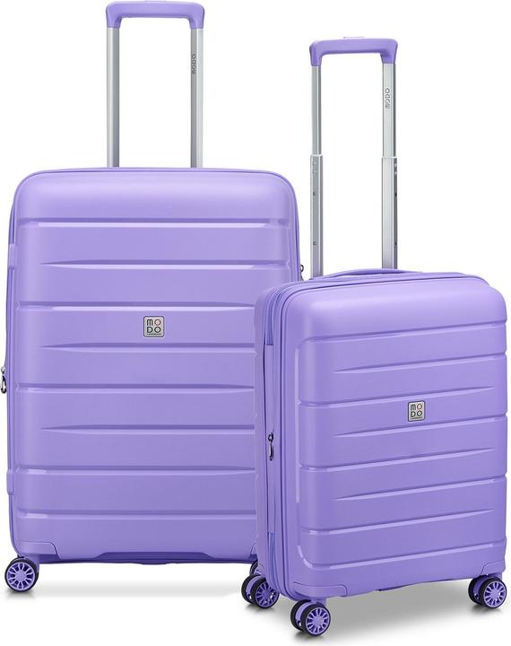 Actual product image Modo by Roncato Starlight 3.0 4 Rollen Kofferset 2-teilig mit Dehnfalte (112 l, L (90 - 115l))