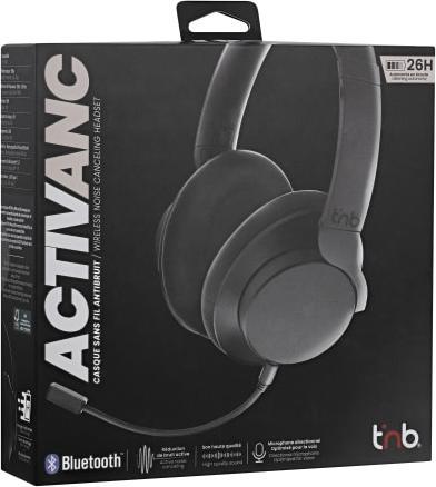 Image du produit T'nB TNB Bluetooth headset microphone (ANC, 26 h, Filaire, Sans fil)