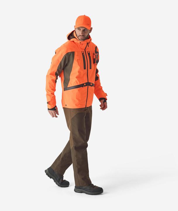 Produktbild Solognac Jagdjacke Regenjacke Renfort 900 orange (L)