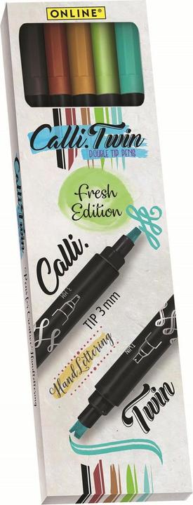 Actual product image Online Calli Twin (Multicoloured, 5 x)