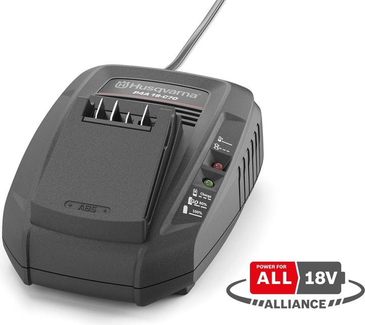 Produktbild Husqvarna Akkuladegerät P4A 18-C70 (18 V)
