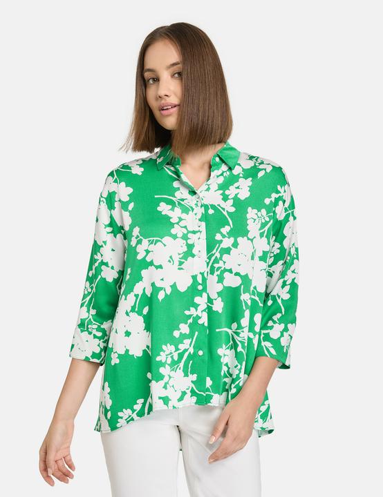 Produktbild Taifun 3/4 Arm Bluse mit Floralprint Bluse 3/4 Arm - 62798 (40)