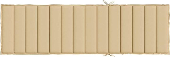 Actual product image VidaXL Sun lounger cushion fabric (200 x 50 x 4 cm)