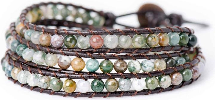 Actual product image Balibay Moreen (58 cm, Agate, Moss agate, Gemstone)