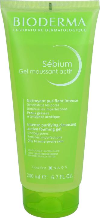 Produktbild Bioderma SÃ©bium Intense Purifying Cleansing Foaming Gel (Gel, 200 ml)
