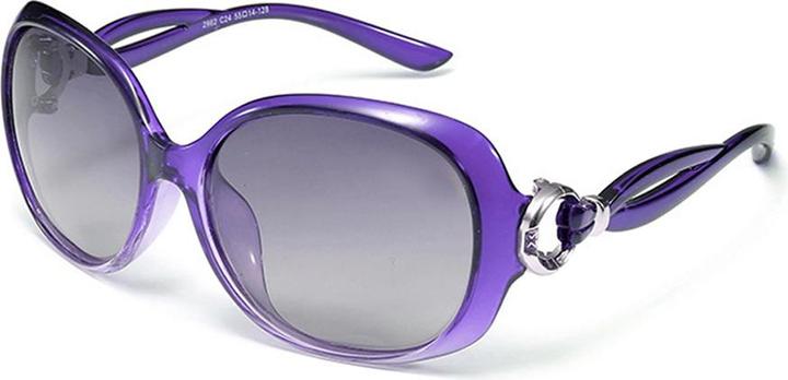 Image du produit Techsuit - Sunglasses Polarized (2962) - for Women with UV Protection, PC - Purple