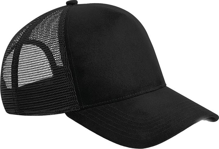 Beechfield Erwachsene Wildleder Snapback Trucker Cap (One Size)