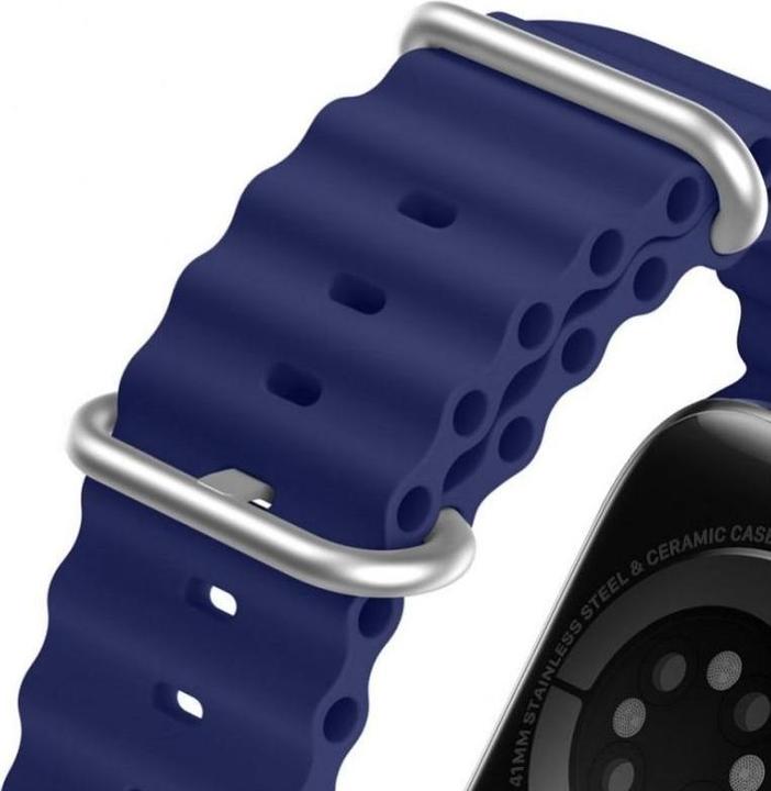 Produktbild Dux Ducis Strap Watch Strap 8 / 7 / 6 / 5 / 4 / 3 / 2 / SE (41 / 40 / 38mm) Silicone Band Bracelet N (40 mm, 38 mm, 41 mm, Silikon, Apple Watch Series 2, Apple Watch Series 3, Apple Watch Series 1, Apple Watch Series 4, Apple Watch Series 5, Apple Watch Series 6, Apple Watch Series 7, Apple Watch Series 8, Apple Watch Series 9, Apple Watch SE)