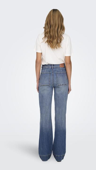 Produktbild Only ONLJUICY Hohe Taille Weiter Beinschnitt Jeans Jeans mit weitem Bein (W27/L32)
