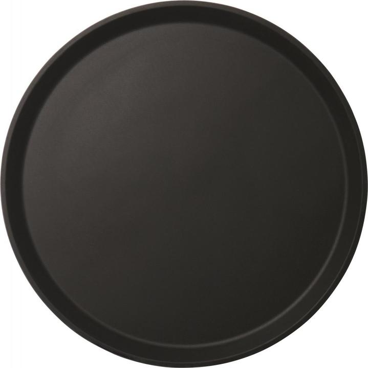 Image du produit Cambro Plateau surface antidérapante en caoutchouc, rond, ø : 356 mm, noir
