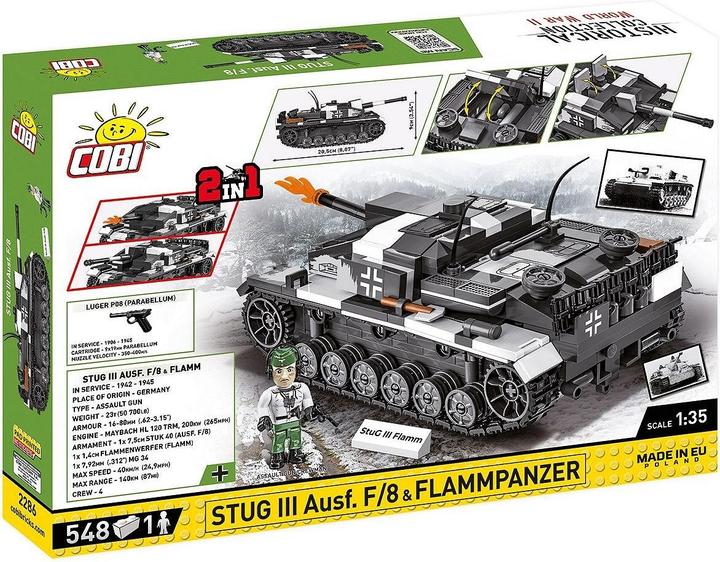 Immagine prodotto Cobi H.C. WWII STUG III Ausf. F Flammpanzer 1:35