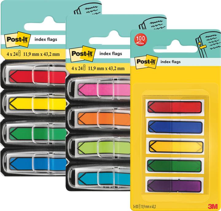 Actual product image Post-it Index Arrow Dispenser (11.9 x 43.2 mm)
