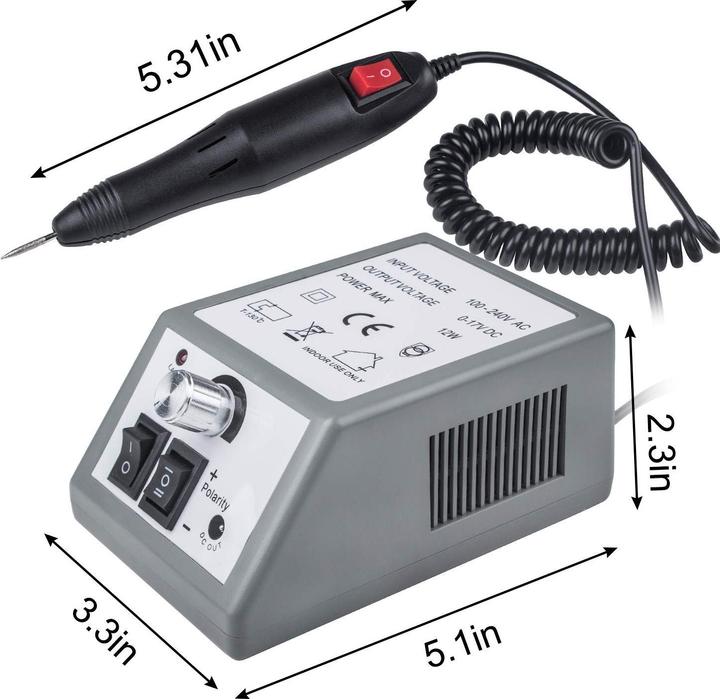 Actual product image Crebeau Electric nail cutter