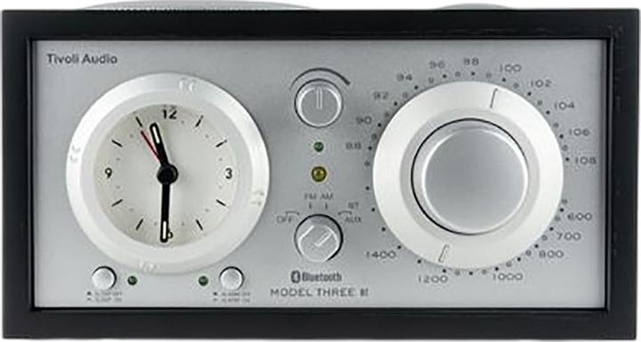 Immagine prodotto Tivoli Audio Audio - ModelThreeBluetoothw/USB - Wekkerradio - Zilver/Zwart